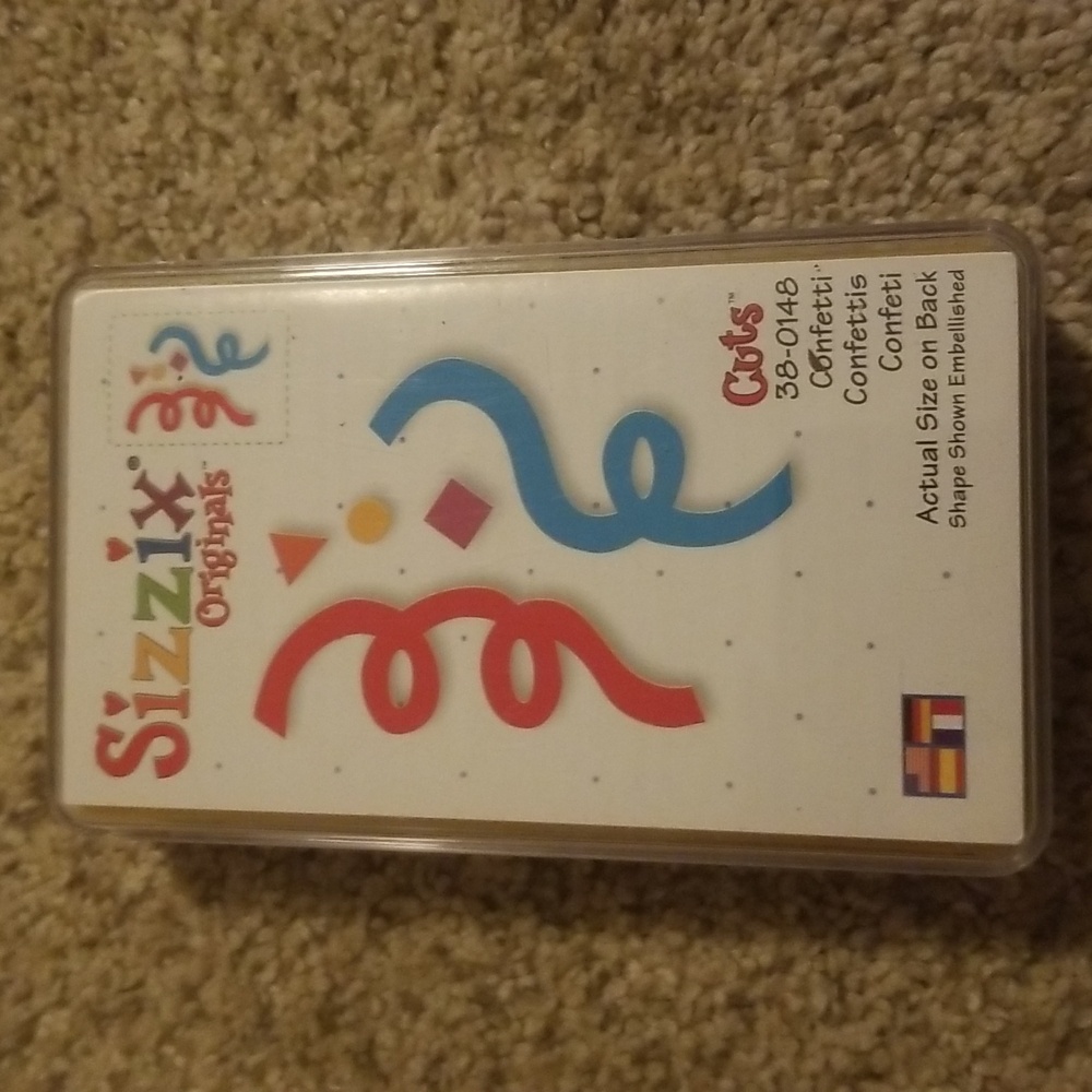 Sizzix Confetti die